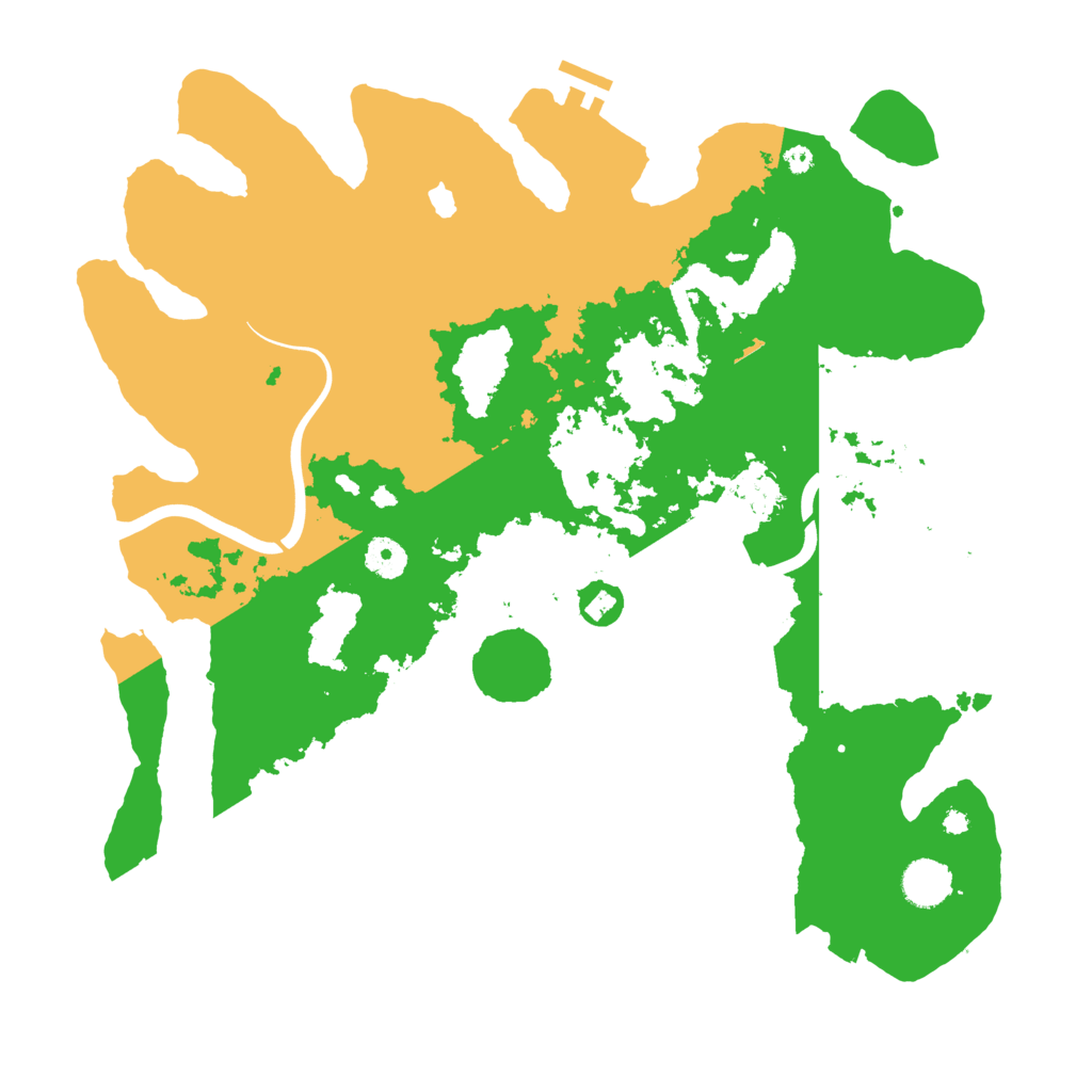 Biome Rust Map: Procedural Map, Size: 4000, Seed: 1040559132