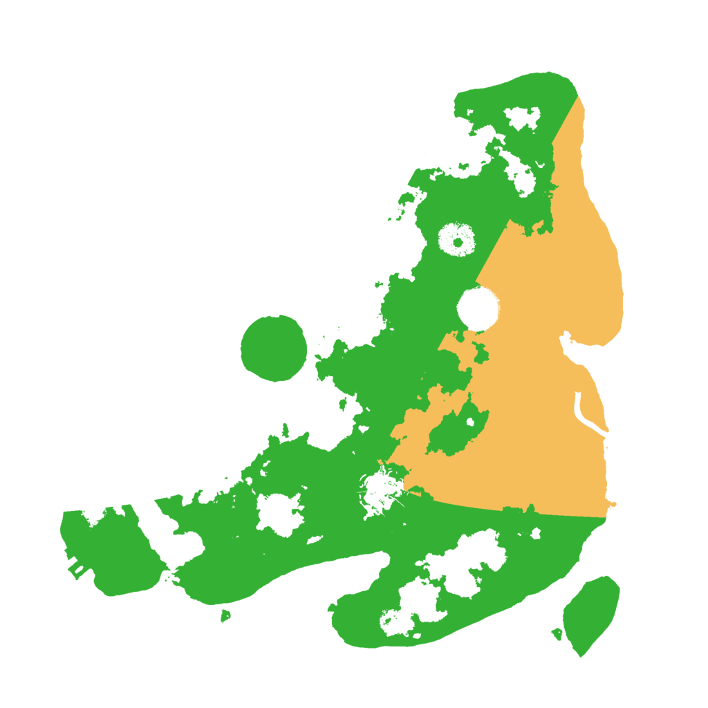 Biome Rust Map: Procedural Map, Size: 3000, Seed: 1329439460