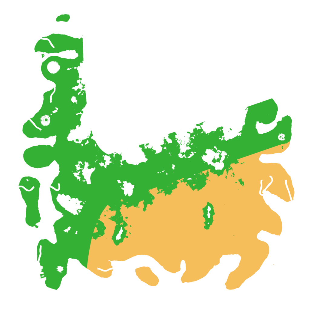 Biome Rust Map: Procedural Map, Size: 4500, Seed: 1515964979