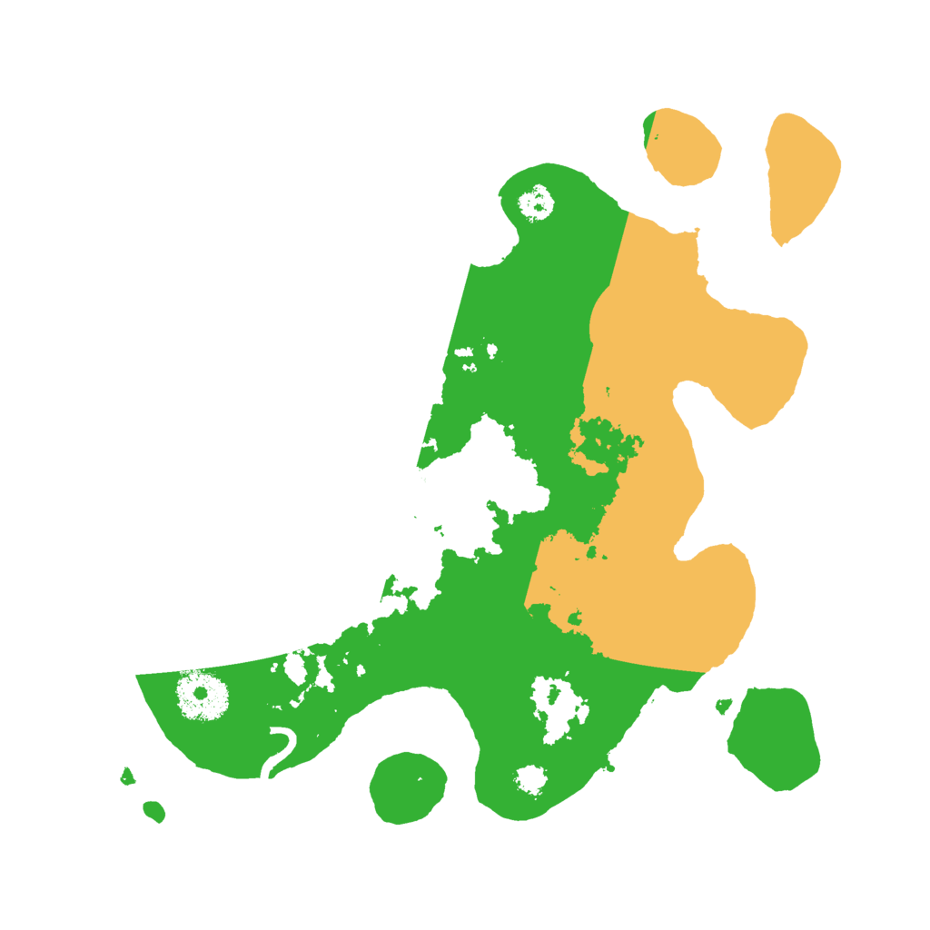 Biome Rust Map: Procedural Map, Size: 2800, Seed: 1079213912