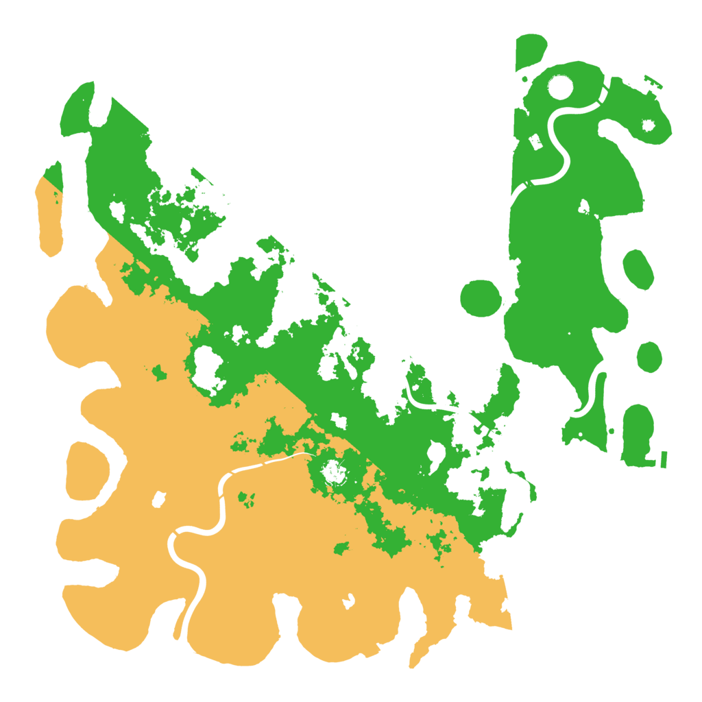 Biome Rust Map: Procedural Map, Size: 5000, Seed: 1568486