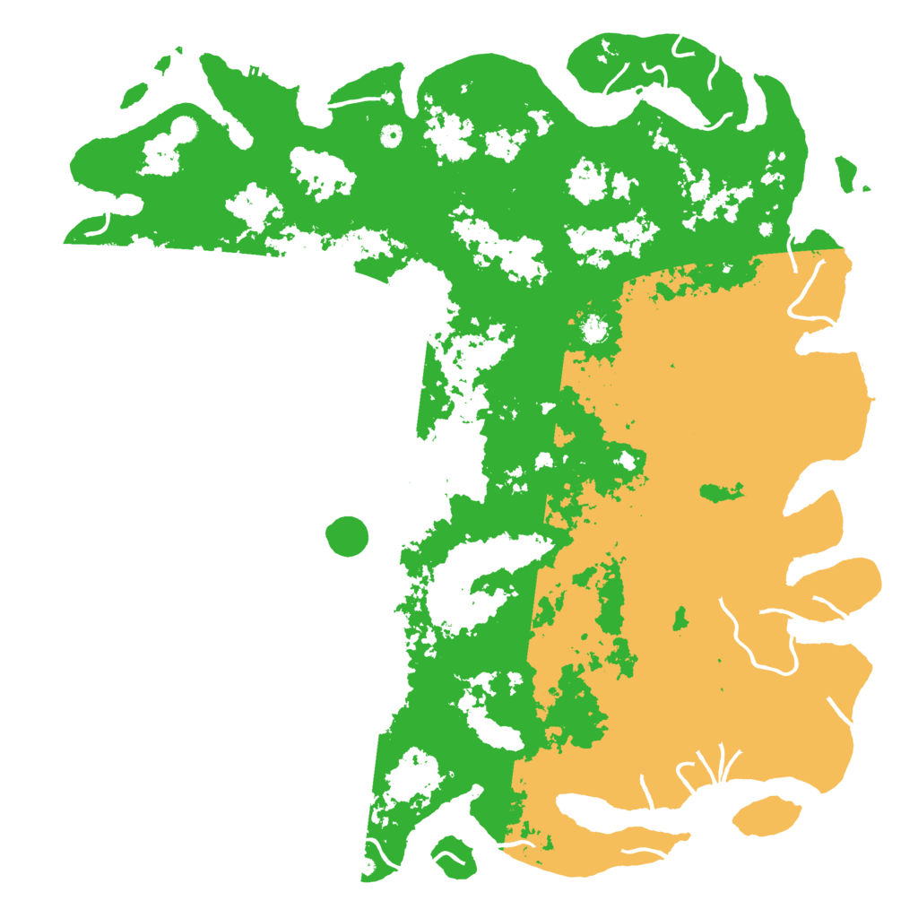 Biome Rust Map: Procedural Map, Size: 6000, Seed: 54649674