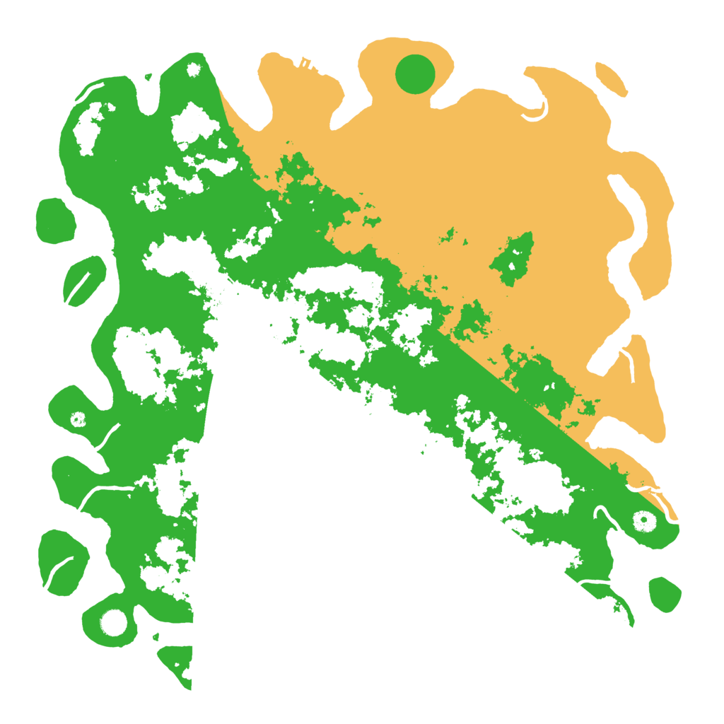 Biome Rust Map: Procedural Map, Size: 4800, Seed: 1833531397