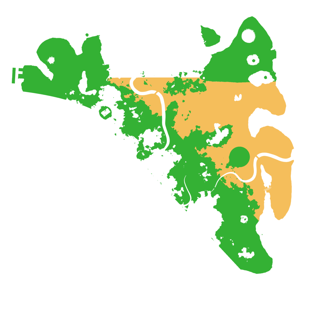 Biome Rust Map: Procedural Map, Size: 4000, Seed: 1532770073