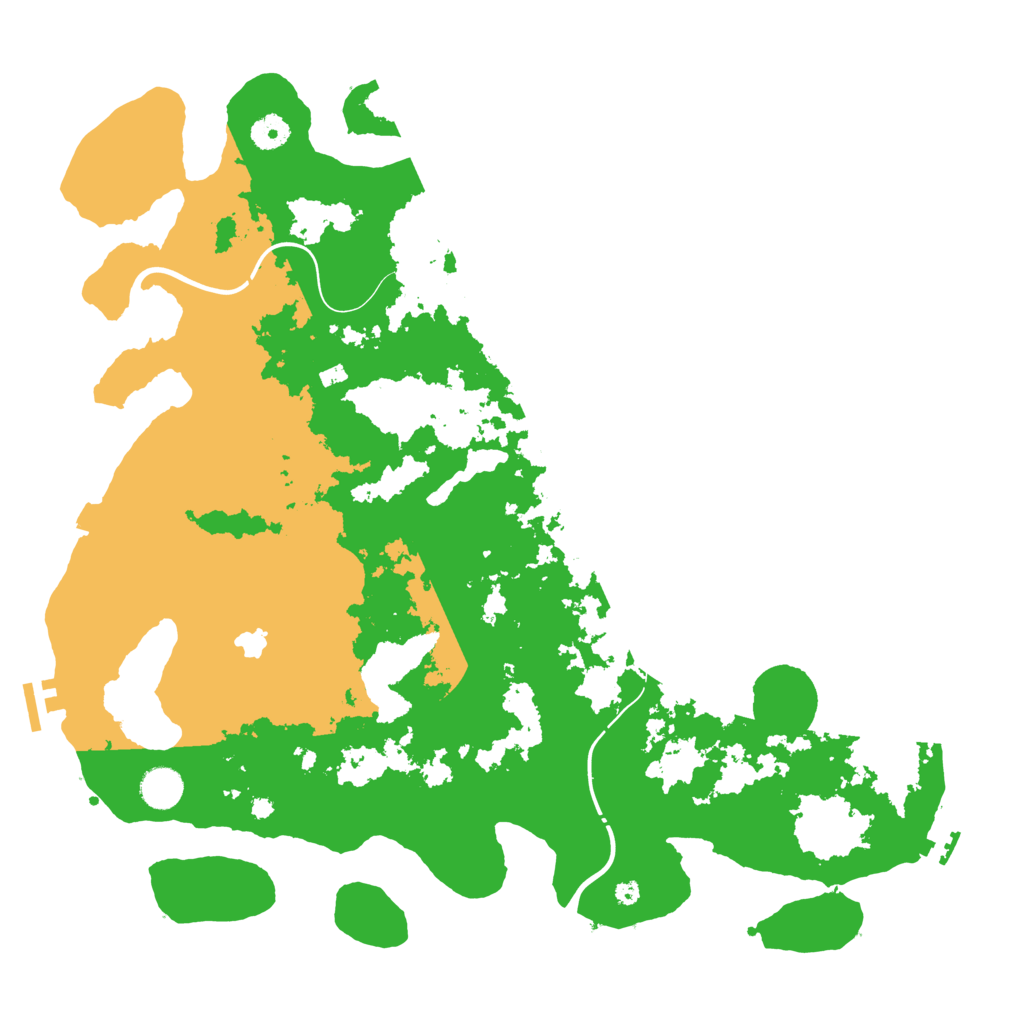 Biome Rust Map: Procedural Map, Size: 4250, Seed: 1095217901