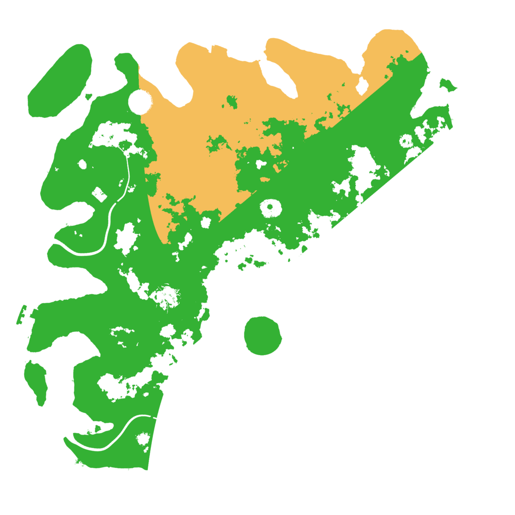 Biome Rust Map: Procedural Map, Size: 3800, Seed: 5686