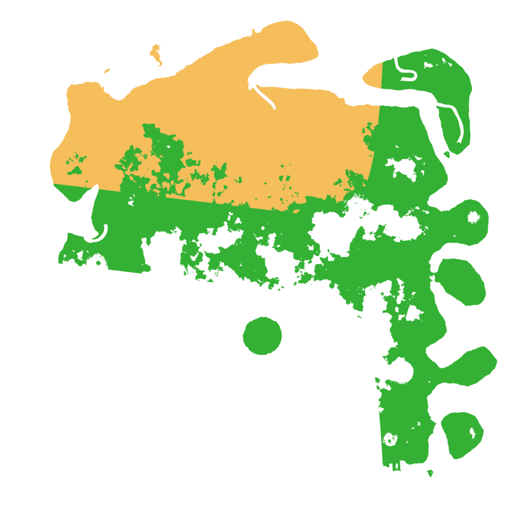 Biome Rust Map: Procedural Map, Size: 4000, Seed: 68547