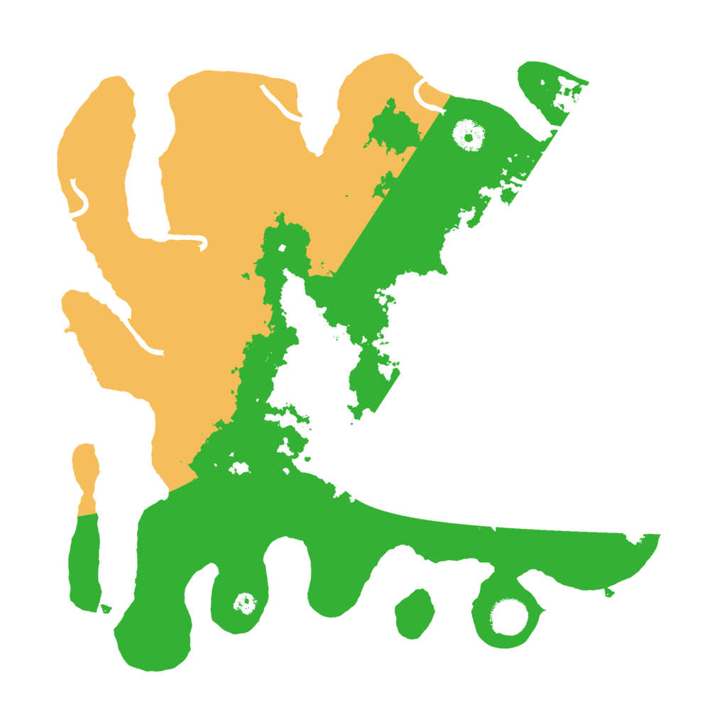 Biome Rust Map: Procedural Map, Size: 3500, Seed: 95389763