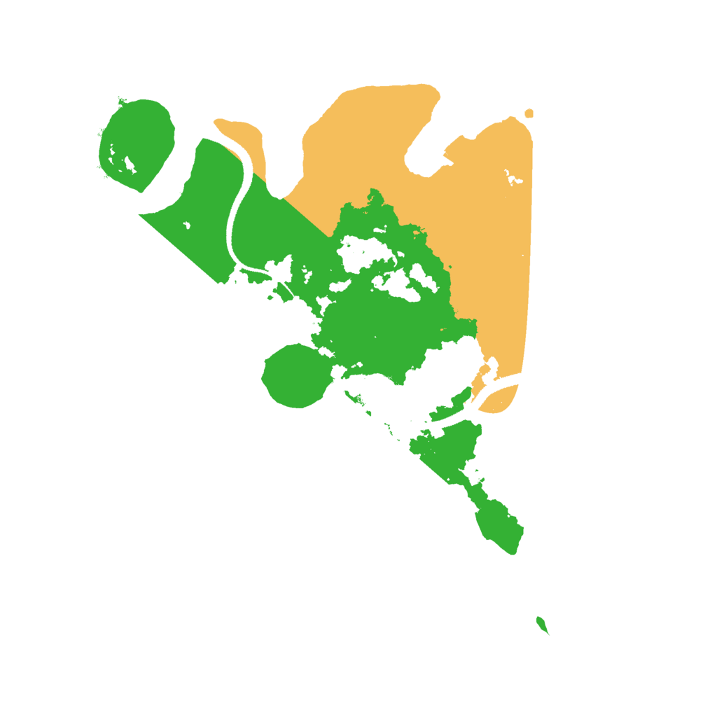 Biome Rust Map: Procedural Map, Size: 3000, Seed: 1818378336