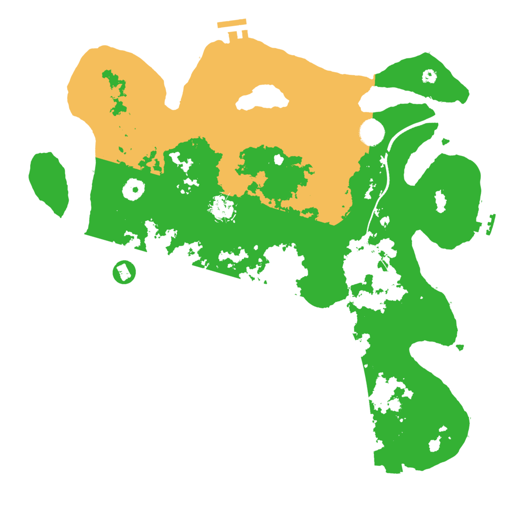 Biome Rust Map: Procedural Map, Size: 3569, Seed: 2147483647