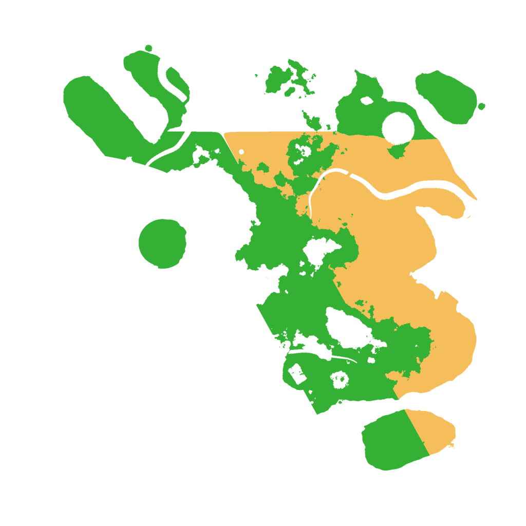 Biome Rust Map: Procedural Map, Size: 3000, Seed: 199626343