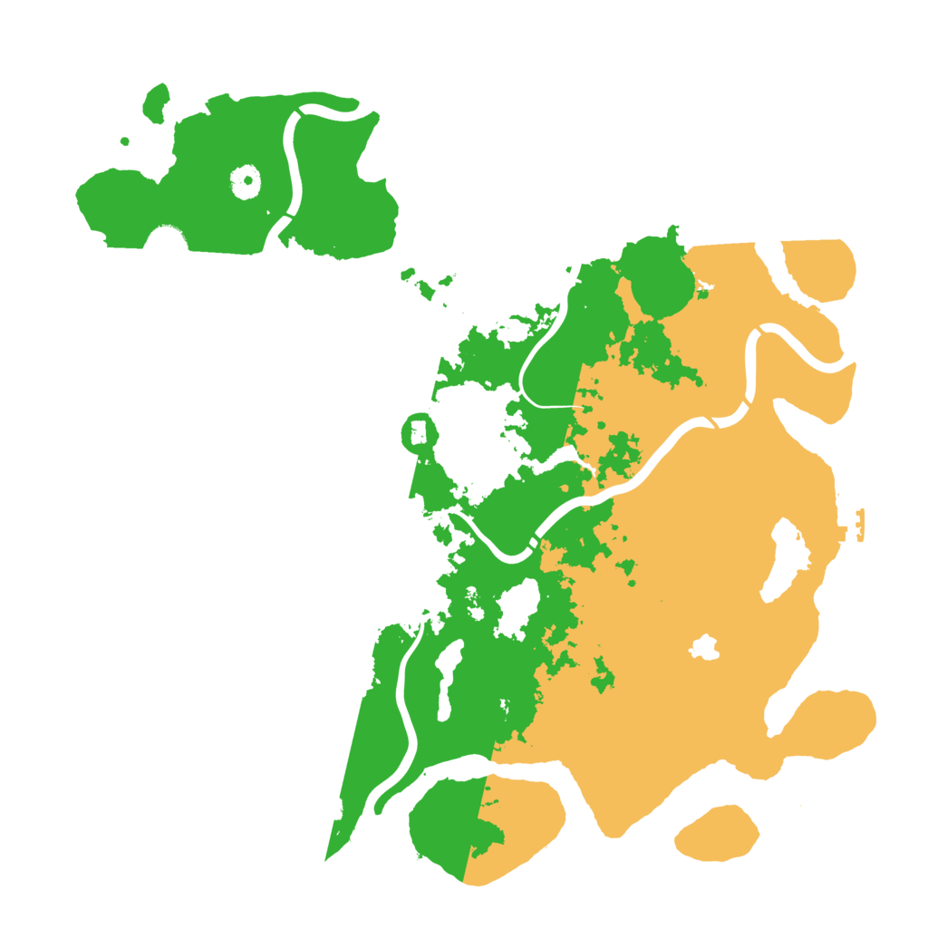Biome Rust Map: Procedural Map, Size: 4250, Seed: 1946282515