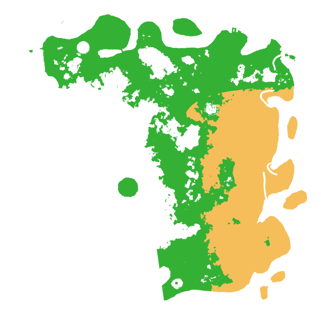 Biome Rust Map: Procedural Map, Size: 4500, Seed: 599013452