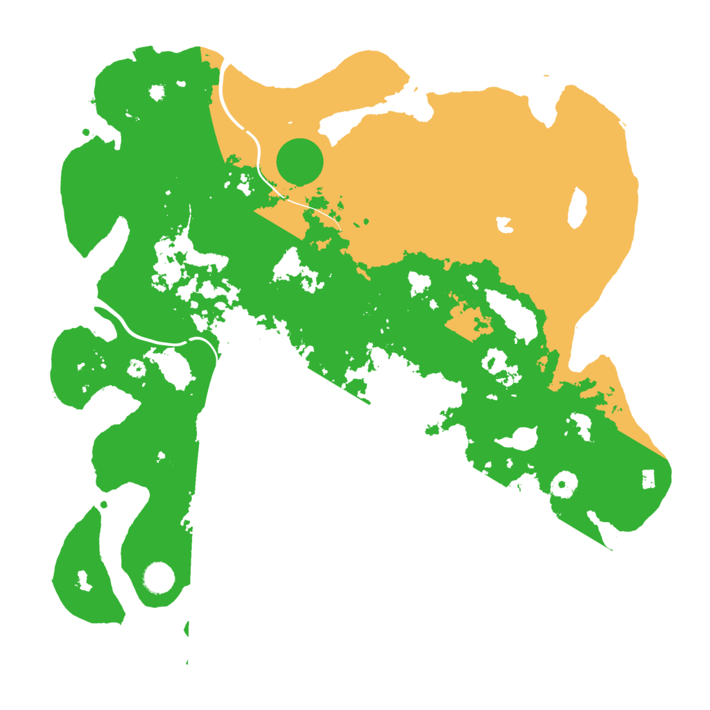 Biome Rust Map: Procedural Map, Size: 4000, Seed: 71425