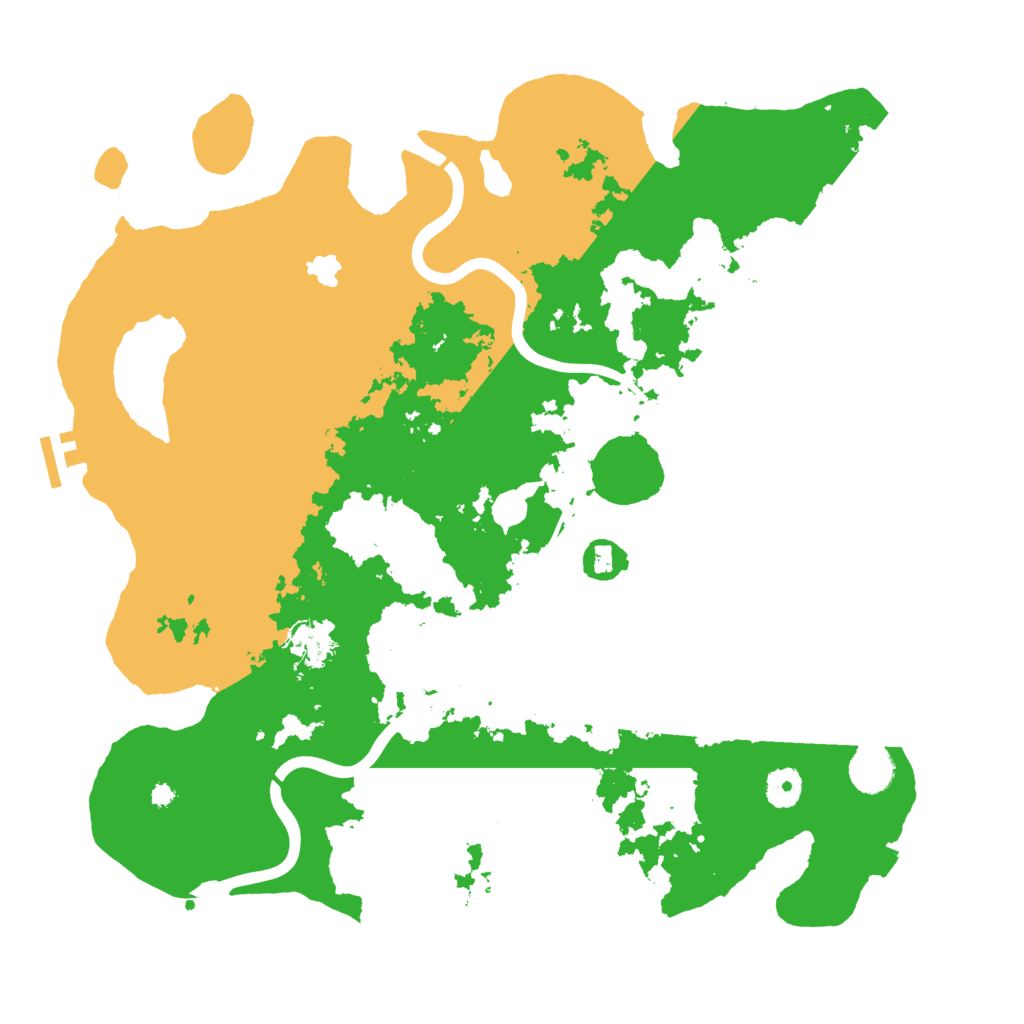Biome Rust Map: Procedural Map, Size: 4000, Seed: 2036552062