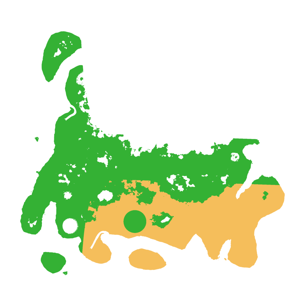 Biome Rust Map: Procedural Map, Size: 3500, Seed: 4880640