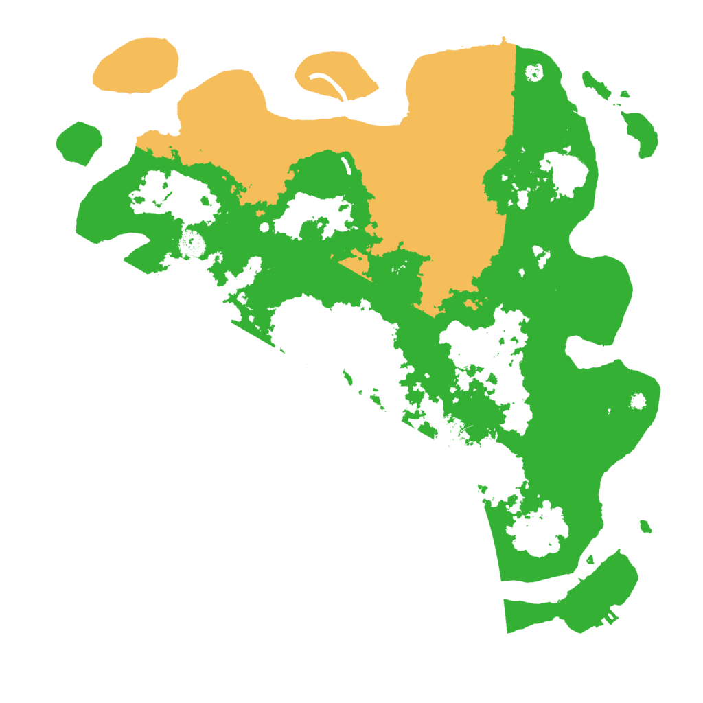 Biome Rust Map: Procedural Map, Size: 4000, Seed: 1051684838