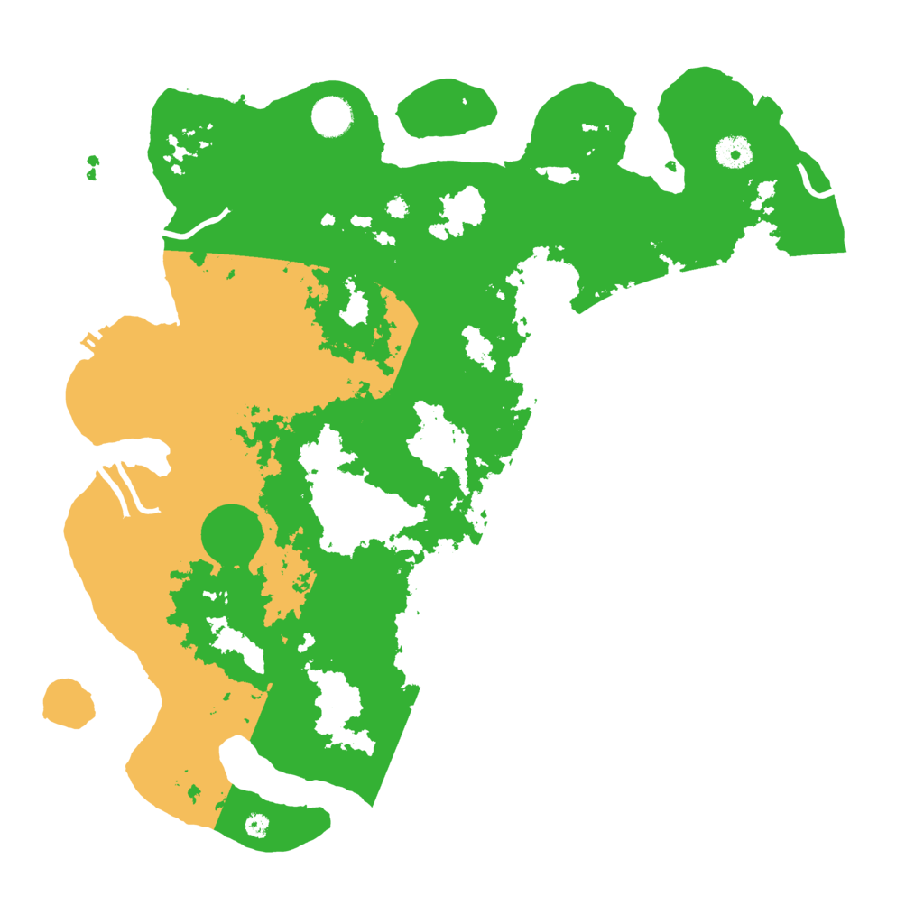 Biome Rust Map: Procedural Map, Size: 4000, Seed: 35537692