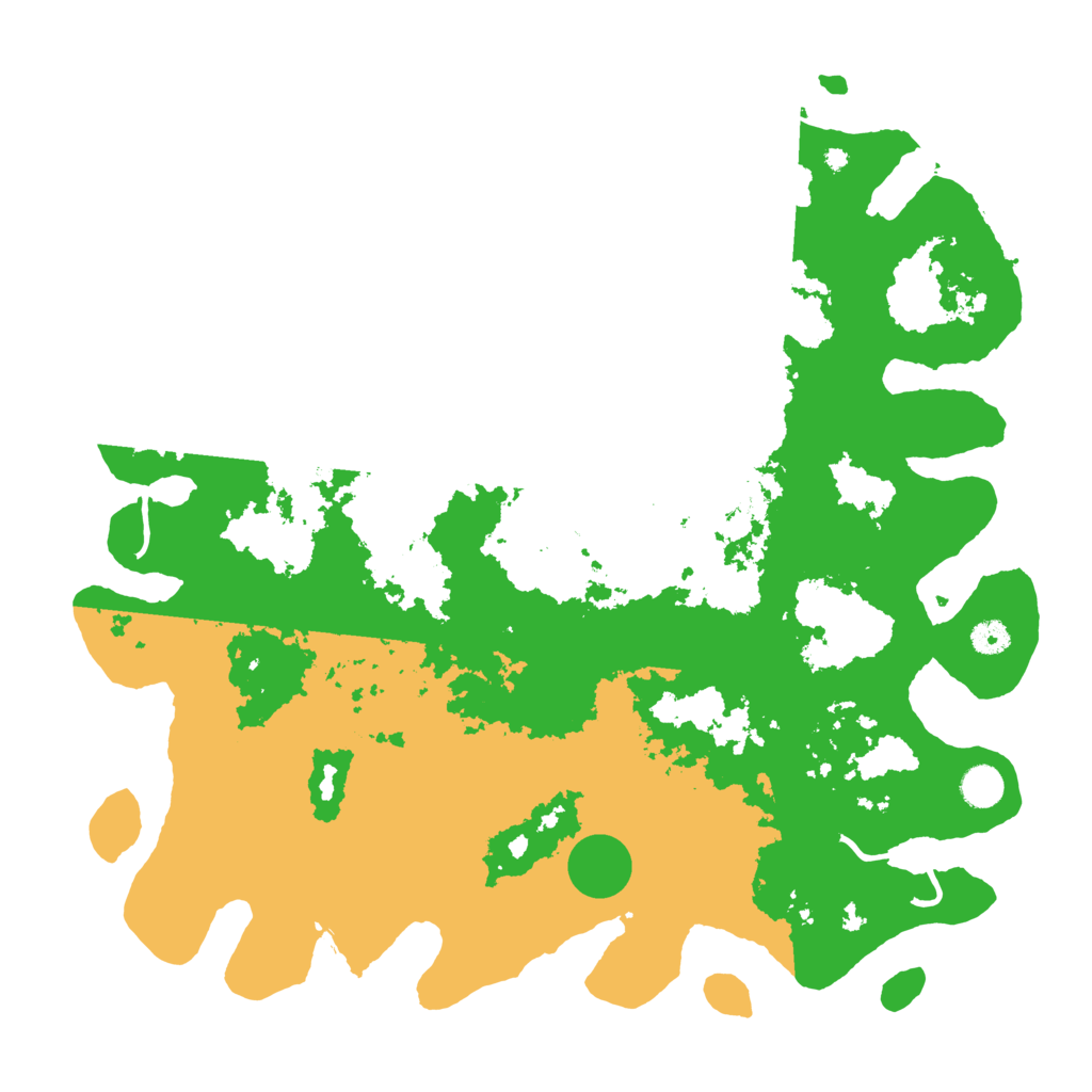 Biome Rust Map: Procedural Map, Size: 4500, Seed: 1305840047