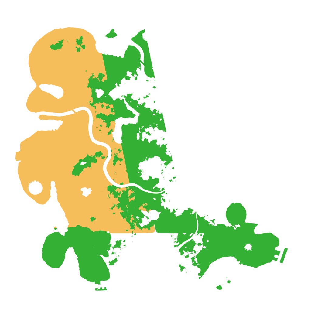 Biome Rust Map: Procedural Map, Size: 4000, Seed: 211094504