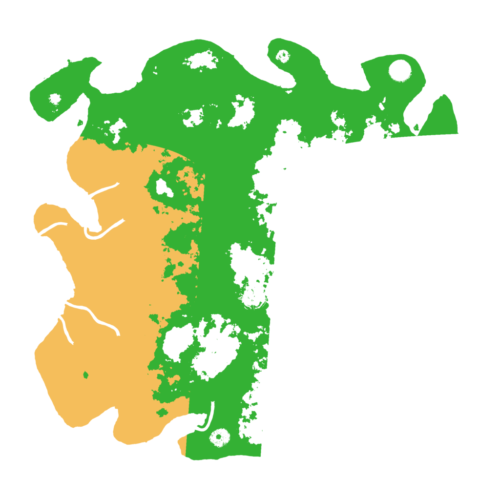 Biome Rust Map: Procedural Map, Size: 4000, Seed: 7498526