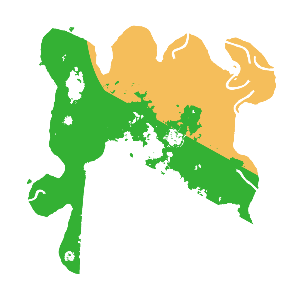 Biome Rust Map: Procedural Map, Size: 3000, Seed: 6571