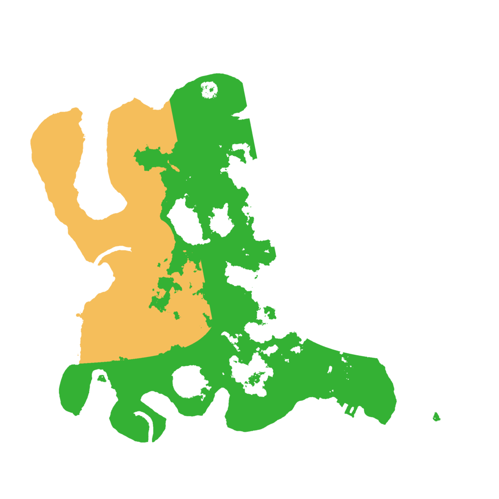 Biome Rust Map: Procedural Map, Size: 3000, Seed: 1877