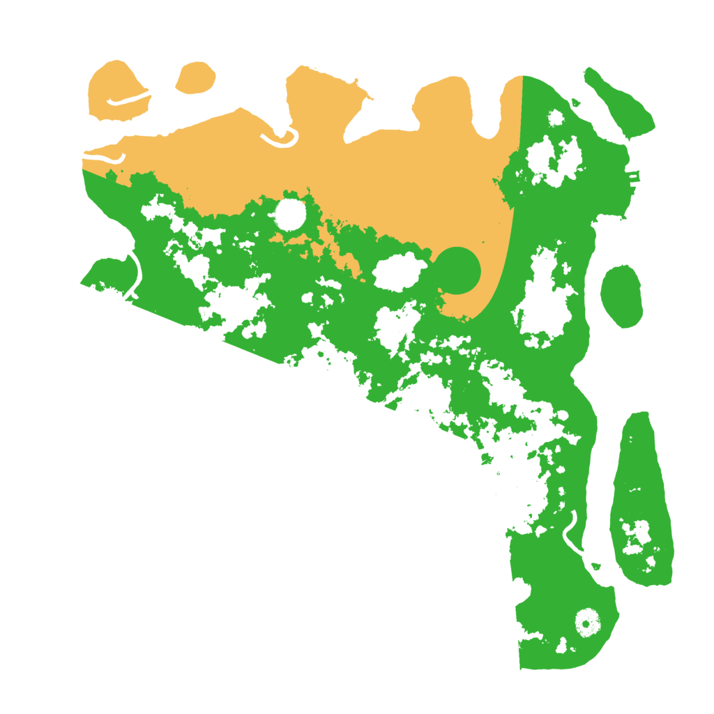 Biome Rust Map: Procedural Map, Size: 4000, Seed: 1538089293