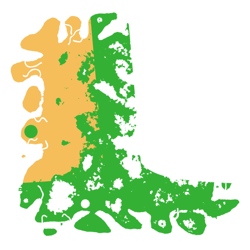 Biome Rust Map: Procedural Map, Size: 5000, Seed: 6603104