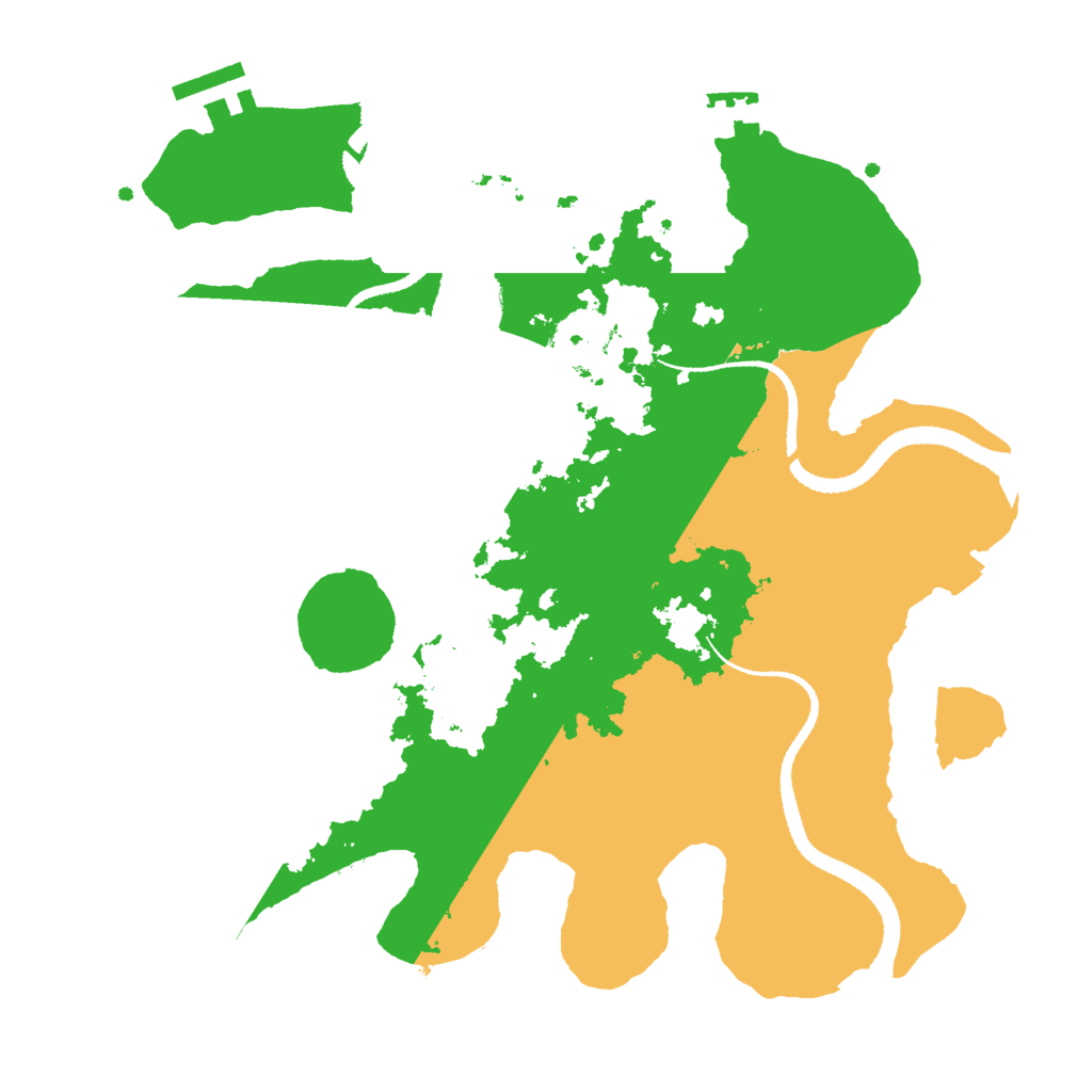 Biome Rust Map: Procedural Map, Size: 3000, Seed: 789517148