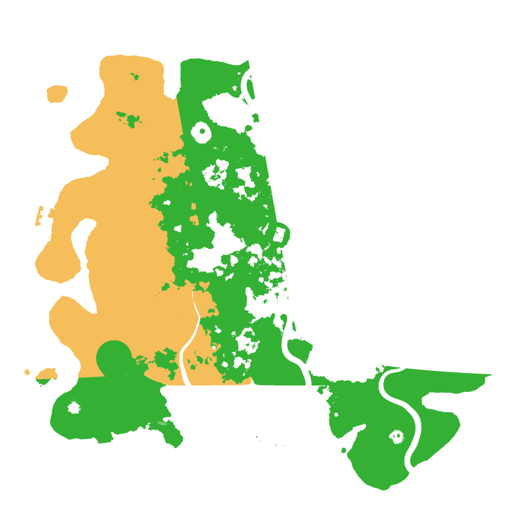 Biome Rust Map: Procedural Map, Size: 3800, Seed: 1218060941