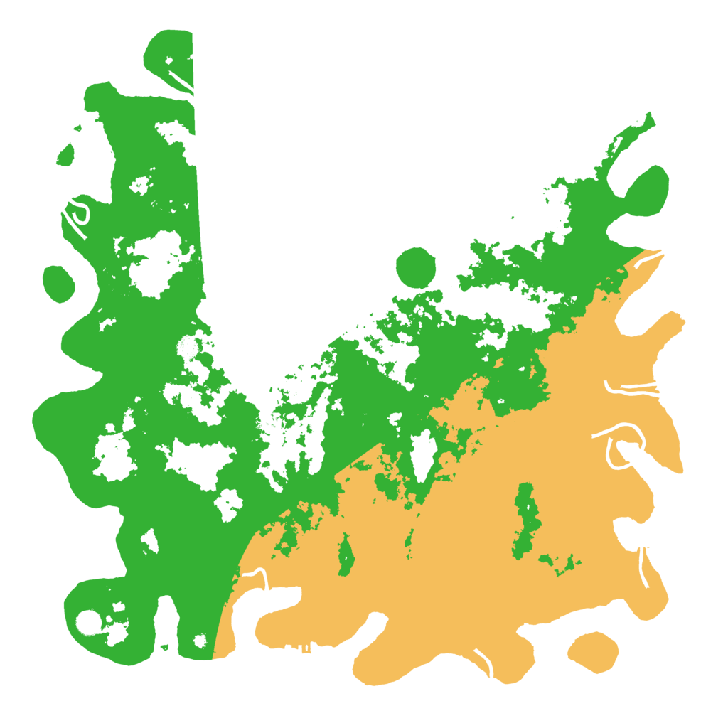 Biome Rust Map: Procedural Map, Size: 4999, Seed: 102847572