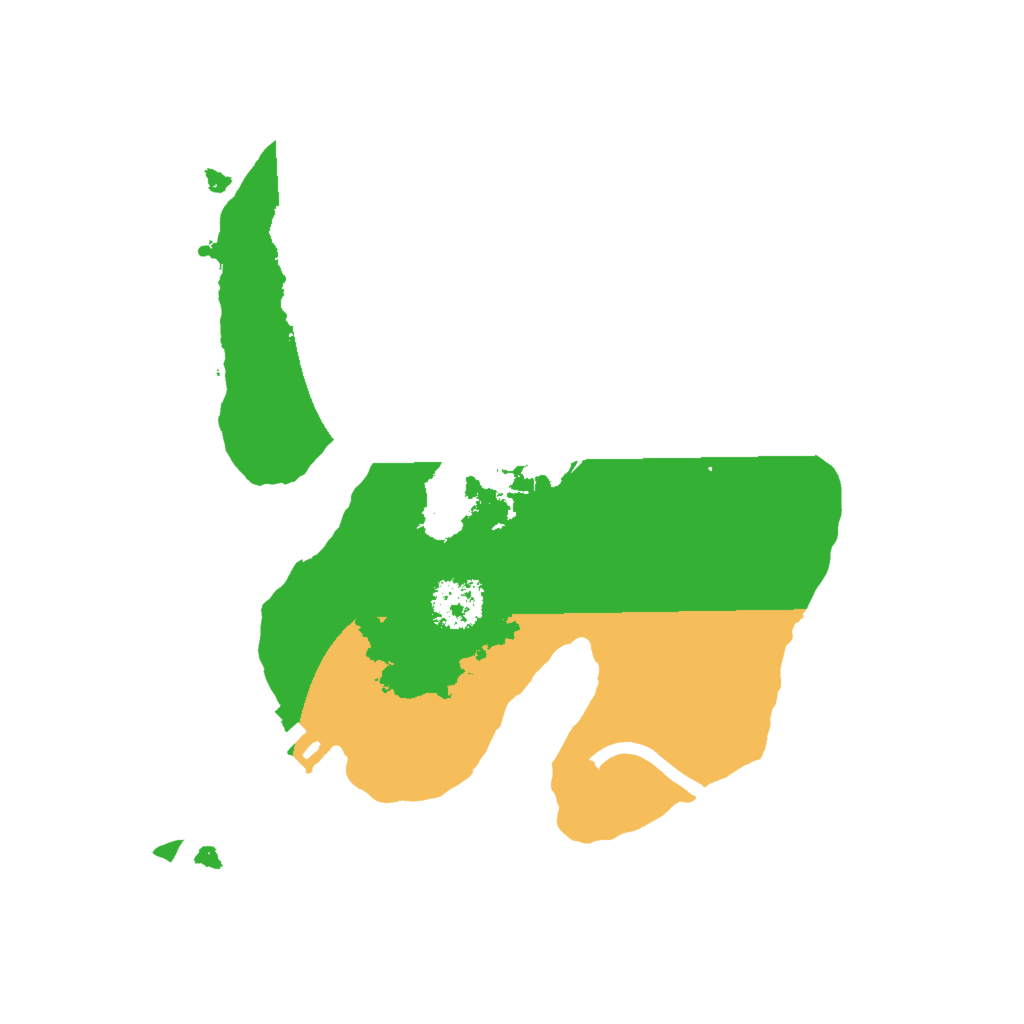 Biome Rust Map: Procedural Map, Size: 2000, Seed: 694324838