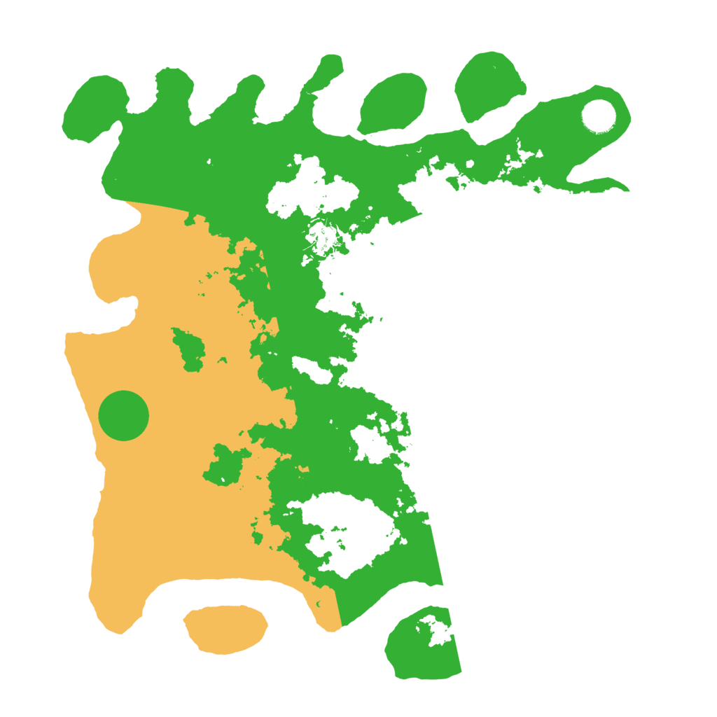 Biome Rust Map: Barren, Size: 3750, Seed: 1256