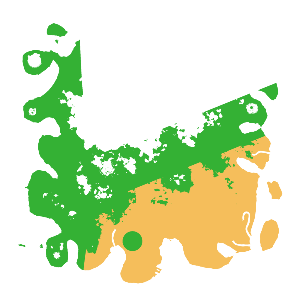 Biome Rust Map: Procedural Map, Size: 4000, Seed: 85746