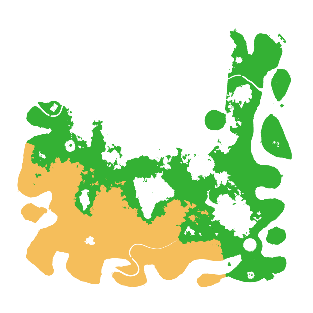 Biome Rust Map: Procedural Map, Size: 4250, Seed: 591421530