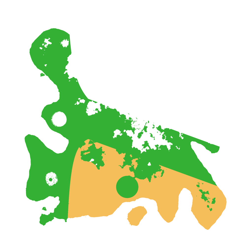 Biome Rust Map: Procedural Map, Size: 3000, Seed: 528351524