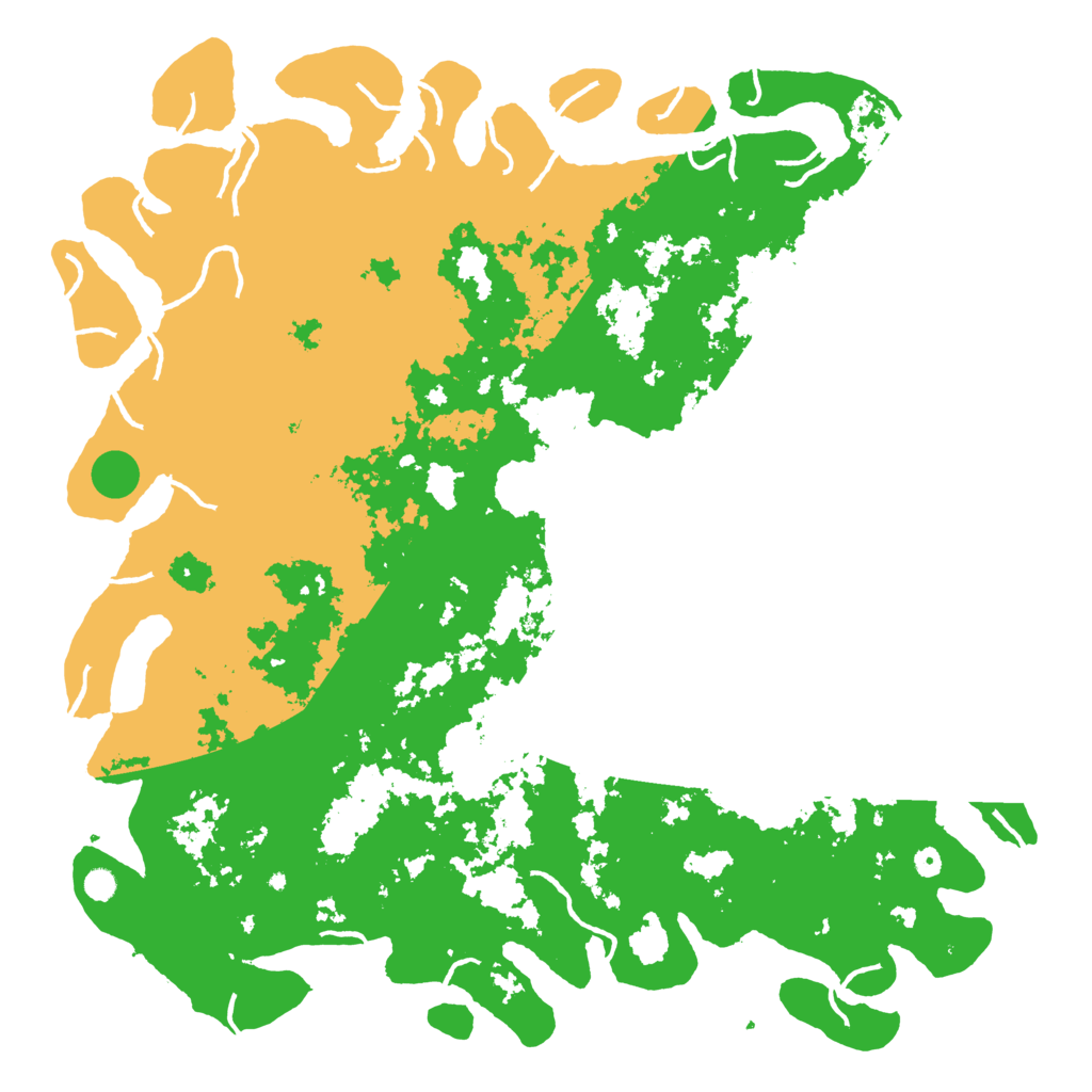 Biome Rust Map: Procedural Map, Size: 6000, Seed: 1900019659