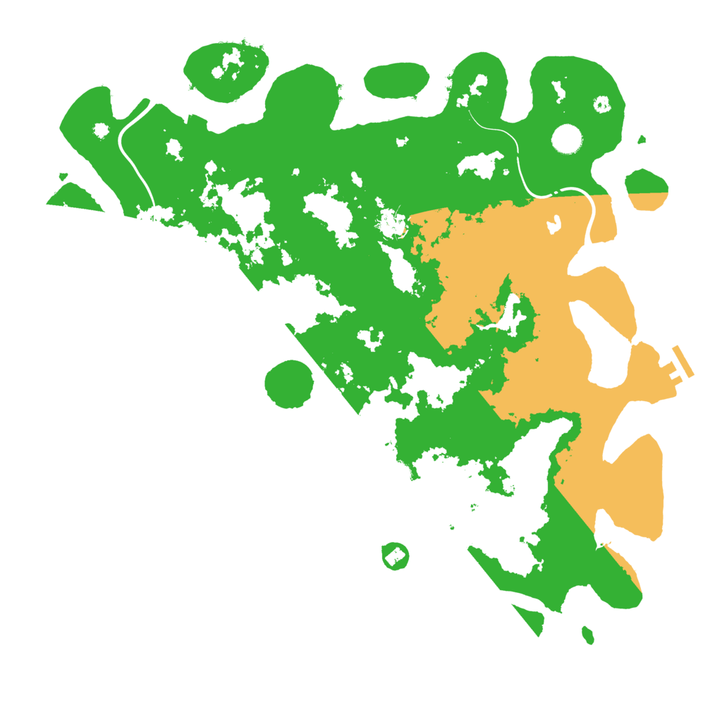 Biome Rust Map: Procedural Map, Size: 4250, Seed: 118999