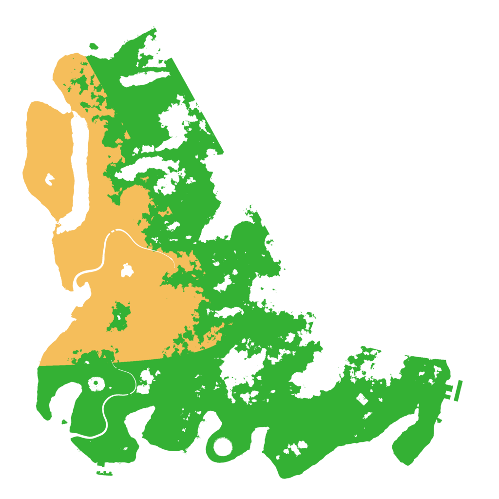 Biome Rust Map: Procedural Map, Size: 4750, Seed: 931688614