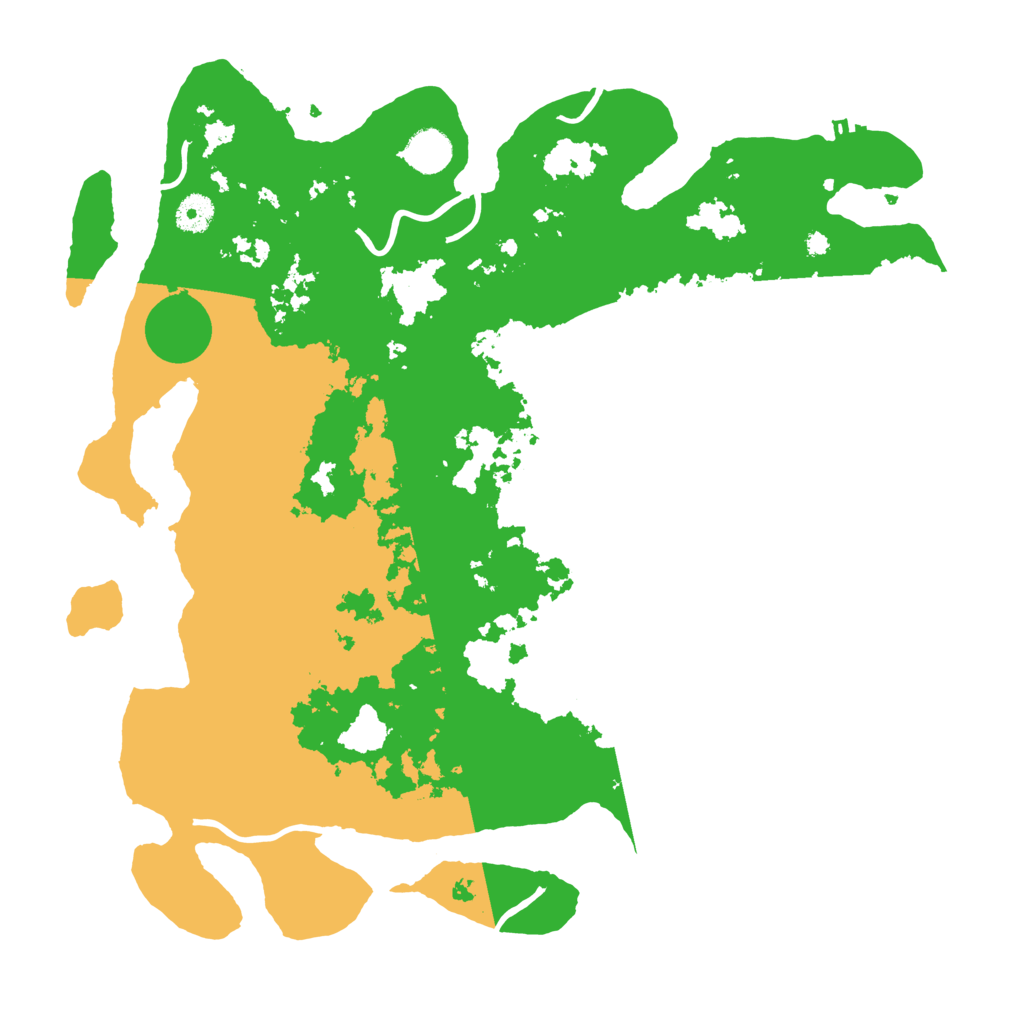 Biome Rust Map: Procedural Map, Size: 4050, Seed: 2142087061