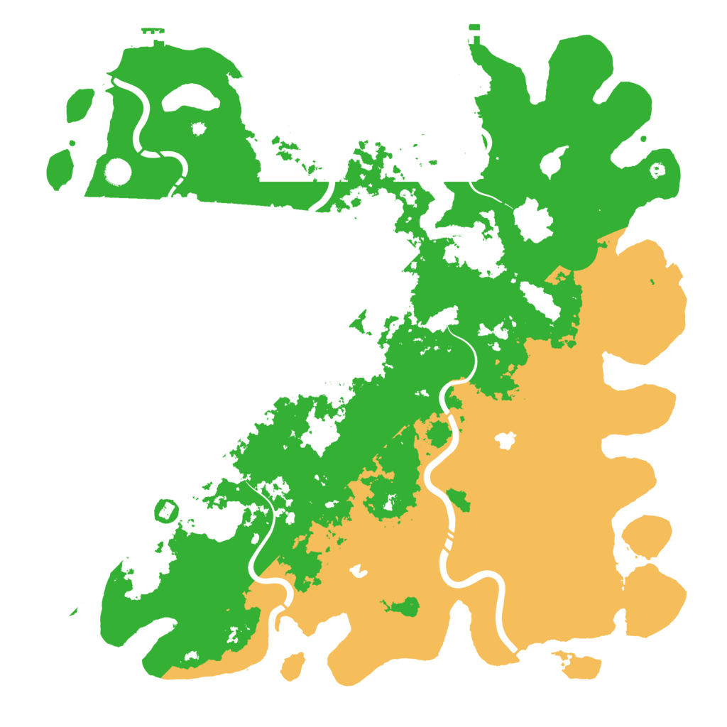 Biome Rust Map: Procedural Map, Size: 4800, Seed: 1071224974