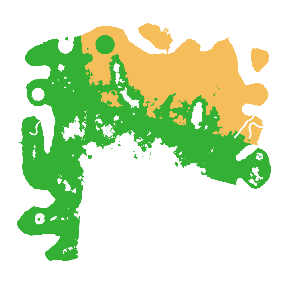 Biome Rust Map: Procedural Map, Size: 4000, Seed: 427996608