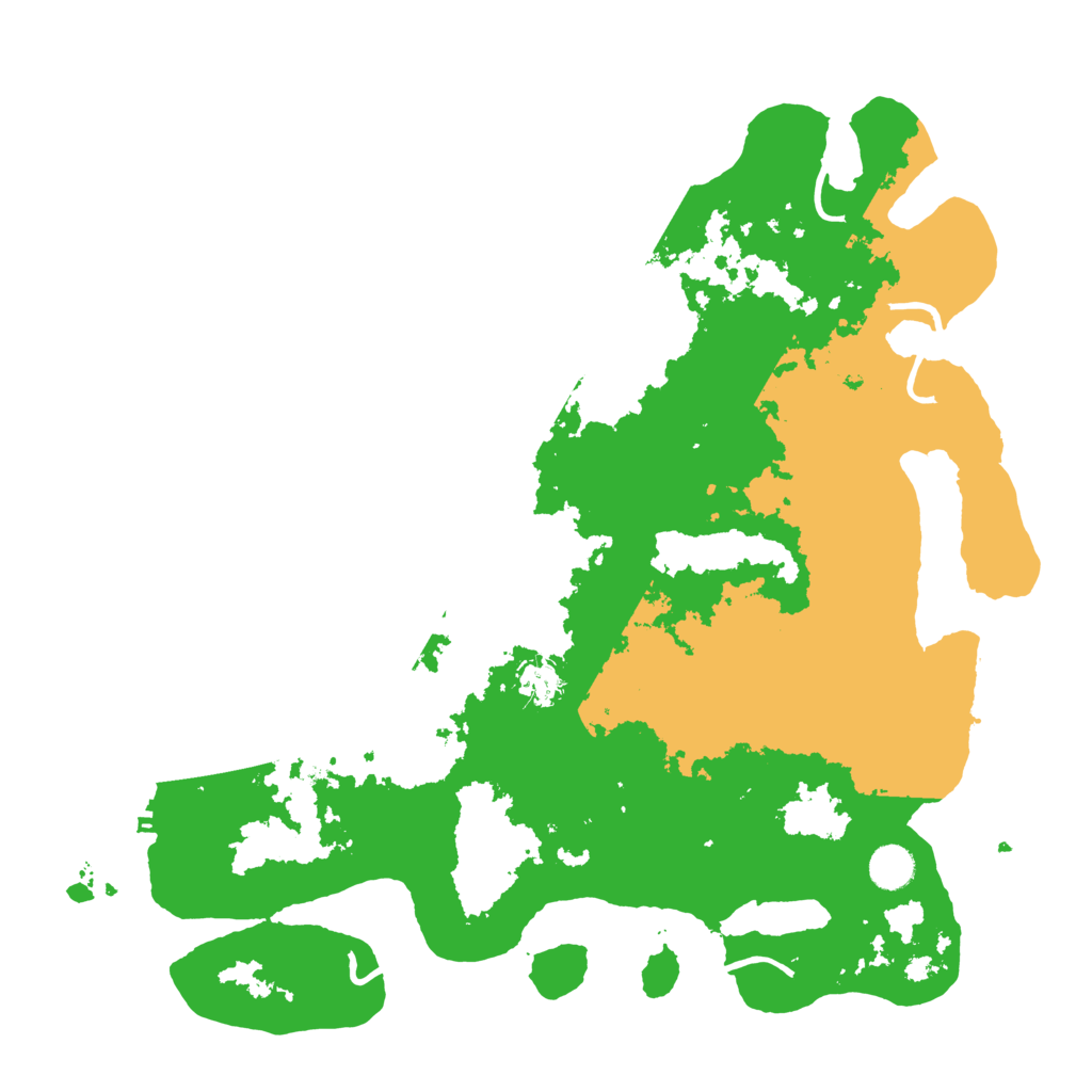 Biome Rust Map: Procedural Map, Size: 4250, Seed: 1700328704