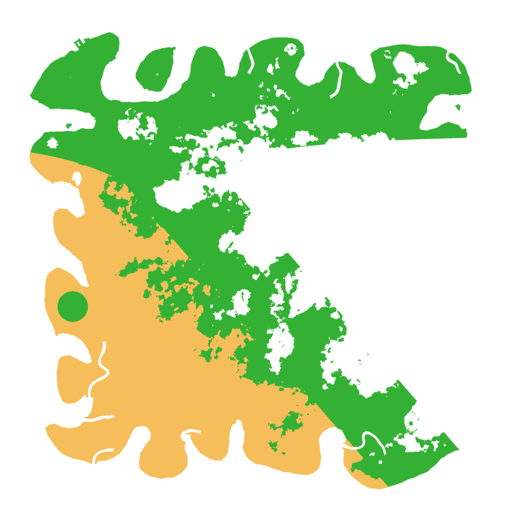 Biome Rust Map: Procedural Map, Size: 4500, Seed: 865732