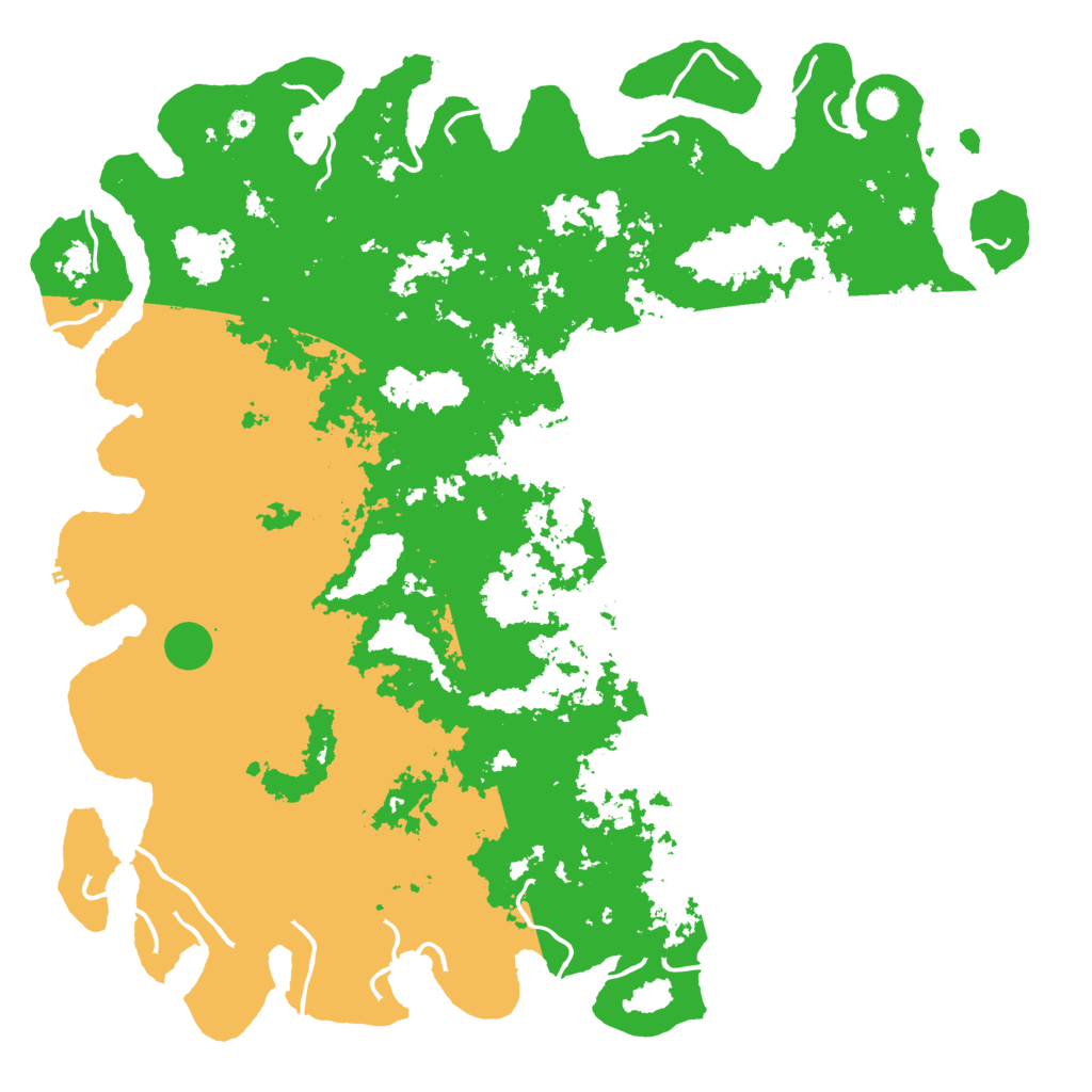 Biome Rust Map: Procedural Map, Size: 6000, Seed: 1214975759