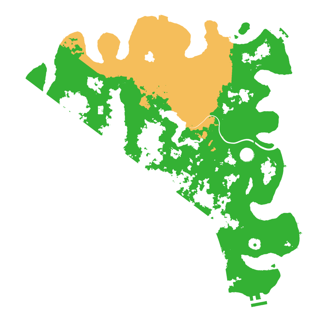 Biome Rust Map: Procedural Map, Size: 4000, Seed: 300536474