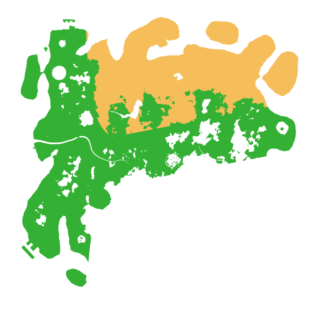 Biome Rust Map: Procedural Map, Size: 4000, Seed: 2147