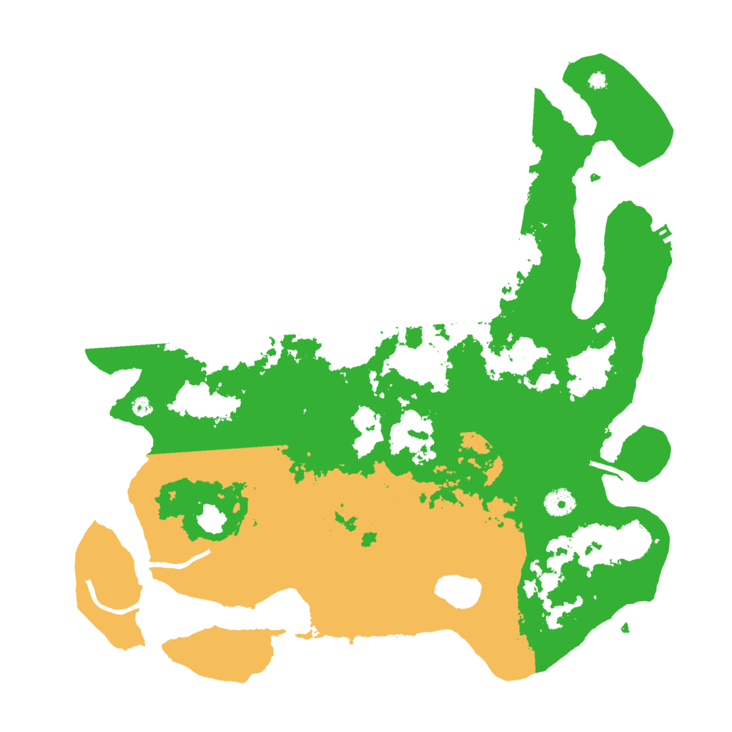 Biome Rust Map: Procedural Map, Size: 3800, Seed: 2358171