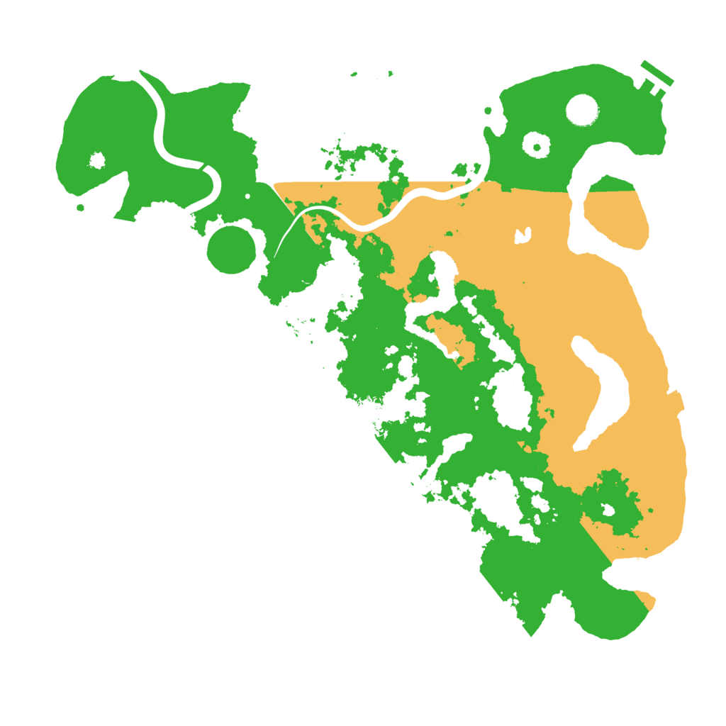 Biome Rust Map: Procedural Map, Size: 4000, Seed: 2056934215
